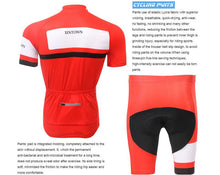 XINTOWN Red White Short Sleeve Cycling Jersey Set - enjoy-outdoor-sport