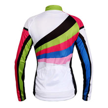 WOSAWE Multi-color Long Sleeve Cycling Jersey - enjoy-outdoor-sport