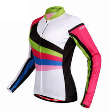 WOSAWE Multi-color Long Sleeve Cycling Jersey - enjoy-outdoor-sport