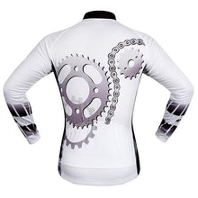 WOSAWE  Gear White Long Sleeve Cycling Jersey - enjoy-outdoor-sport