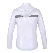 WOSAWE Waterproof Windproof White Cycling Raincoat - enjoy-outdoor-sport