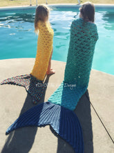 Child Mermaid Tail Blanket