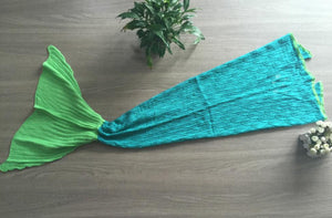 Child Mermaid Tail Blanket