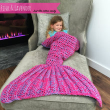 Child Mermaid Tail Blanket