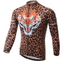 Powerful Tiger Long Sleeve Cycling Jersey Set - enjoy-outdoor-sport