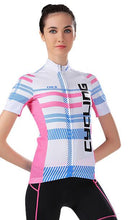 CHEJI Blue White Short Sleeve Cycling Jersey - enjoy-outdoor-sport