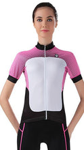 CHEJI White Pink Short Sleeve Cycling Jersey - enjoy-outdoor-sport