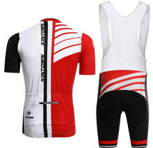 XINTOWN White Red Short Sleeve Cycling Jersey Set