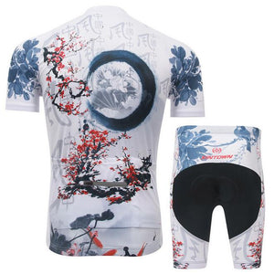 XINTOWN Blossom Short Sleeve Cycling Jersey Set - enjoy-outdoor-sport