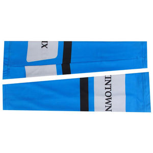 XINTOWN Blue White Cycling Arm Warmers - enjoy-outdoor-sport