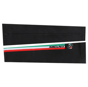 Italy Black Three Stripes Cycling Arm Warmers - enjoy-outdoor-sport