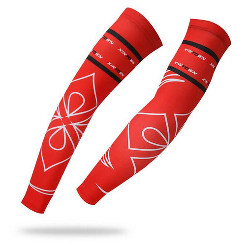 XINTOWN Red Cycling Arm Warmers - enjoy-outdoor-sport