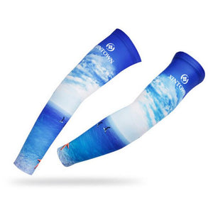 XINTOWN Beautiful Sea Scenery Cycling Arm Warmers - enjoy-outdoor-sport