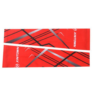 XINTOWN Red Plaid Scenery Cycling Arm Warmers - enjoy-outdoor-sport