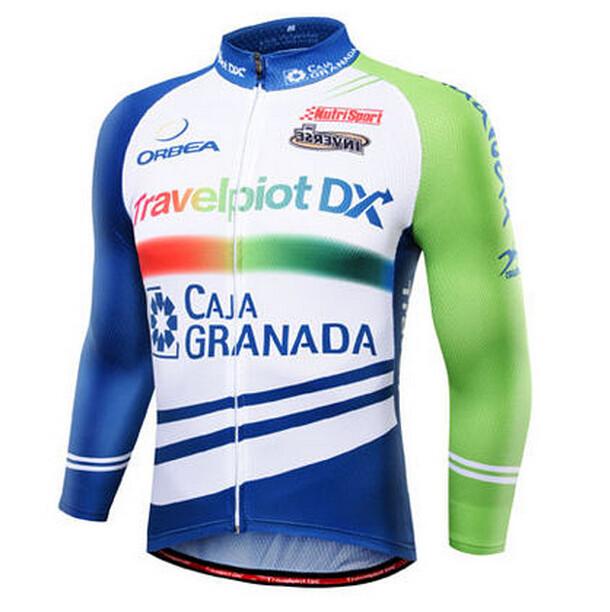 XINTOWN White Blue Long Sleeve Cycling Jersey - enjoy-outdoor-sport