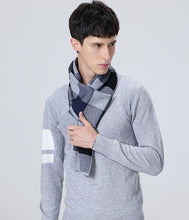 DOTAIN  WY02 Plaid Scarf for Men