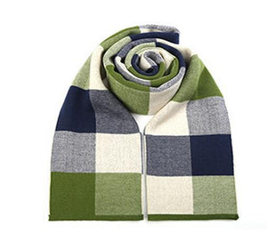 DOTAIN  WY02 Plaid Scarf for Men