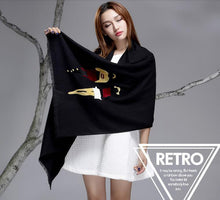 2017 Fashionable Printed Girls Scarf for Women