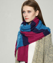 VIGROCK Stylish Patchwork Scarf for Women