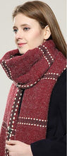 VIGROCK C22 Knit Wool Long Scarf for Women