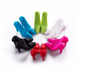 Candy Color High-heeled shoes Silicone Phone Stands
