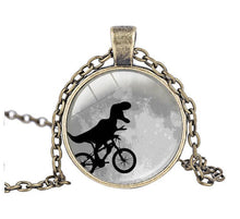 Dinosaur Necklace Vintage Style Nature Jewelry