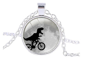 Dinosaur Necklace Vintage Style Nature Jewelry