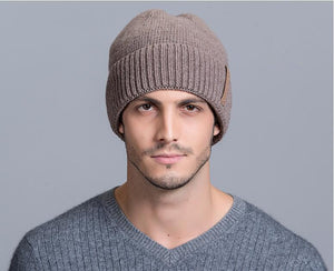 Slouchy Knit Beanie for Men