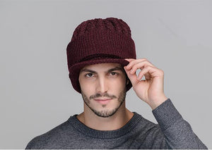 Slouchy Knit Beanie for Men