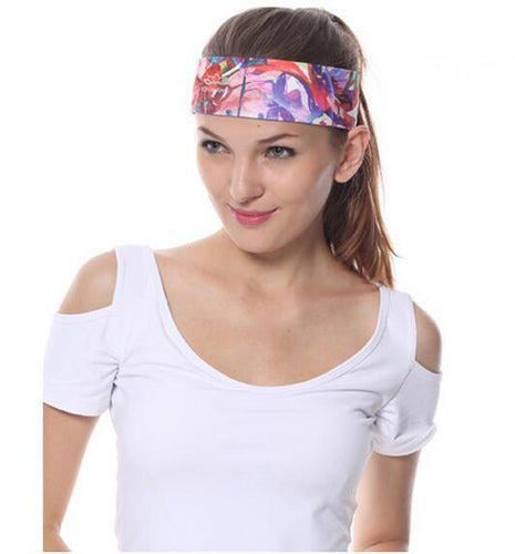 Women Soft Stretch Fitness Headband