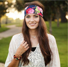 Non-slip Print Floral Fitness Headband