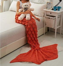 Mermaid Tail - Mermaid Blanket