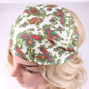 Bohemia Print Floral Fitness Headband