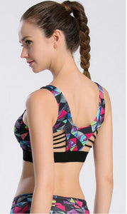 Strappy Multifunctional Sports Bra for Women