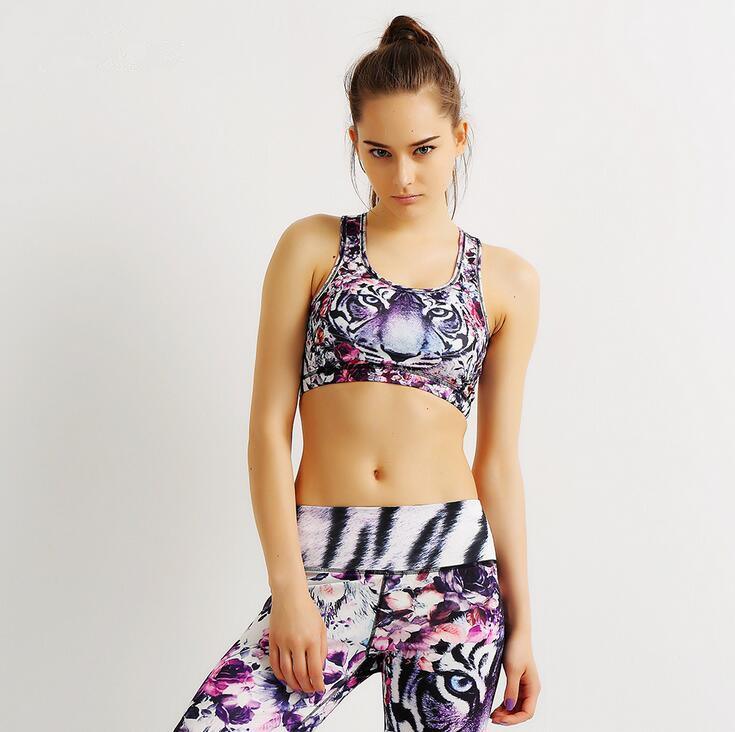 Stylish Print ferocious Tiger Sports Bra for Women