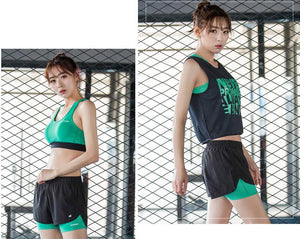 High-Tech Fabric Activewear Sports Suit U02 for Women's