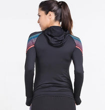 Breathable Jogging Compression Hooded Jacket SQ for Women