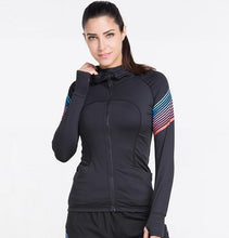 Breathable Jogging Compression Hooded Jacket SQ for Women