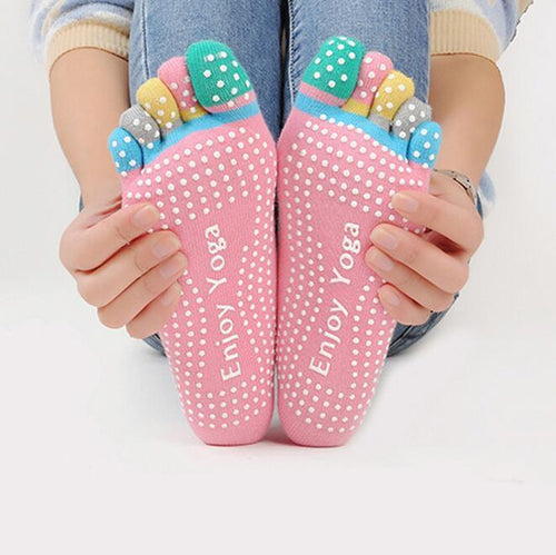 Cute Toe  Creative Yoga Socks for Women