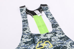 Army Grey Workout Irish Fitness Tank Top for Men