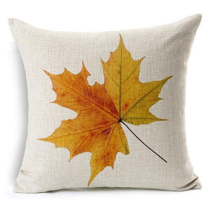 Classical Leaves From Close to Nature Pillow Case