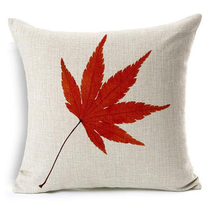 Classical Leaves From Close to Nature Pillow Case