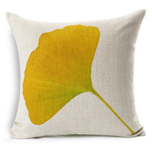 Classical Leaves From Close to Nature Pillow Case