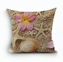 Stunning Seashells Decorative Pillow Case