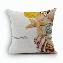 Stunning Seashells Decorative Pillow Case