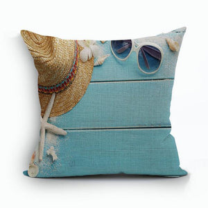 Stunning Seashells Decorative Pillow Case