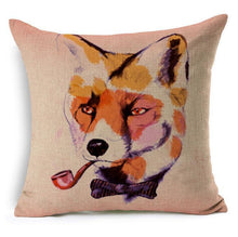 Cute Yellow Fox Pillow Case