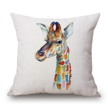 Creative Print Deer Pillow Case