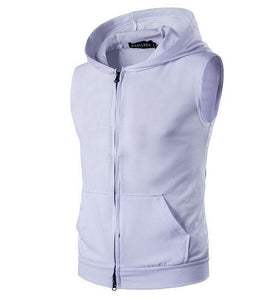 Sportwear Lifestyle Pullover Sleeveless Hoodie for Men