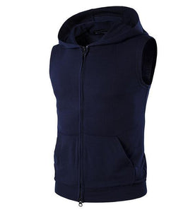 Sportwear Lifestyle Pullover Sleeveless Hoodie for Men